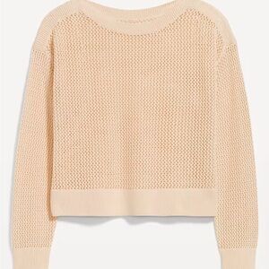 Old Navy - Boat-Neck Open-Stitch Sweater